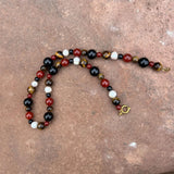 Power beads halskæde - guldbelagt