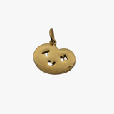 Toast of Honey charm - guldbelagt