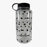 Black toast waterbottle