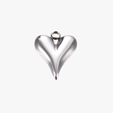 Ballonghjärtaberlock - silverpläterad
