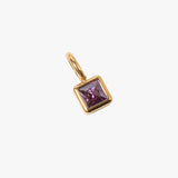 Februar charm - guldbelagt