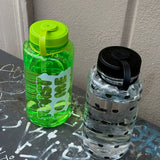 Green toast waterbottle
