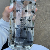 Black toast waterbottle