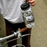 Black toast waterbottle