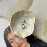 Movement ring - sølvbelagt
