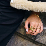 Nanna ring - guldbelagt