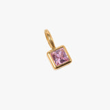 October charm - guldbelagt