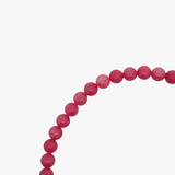 Pink bubblegum halskæde - guldbelagt