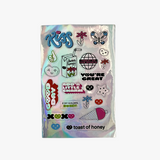 Charms sticker sheet