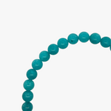 Turquoise bubblegum halskæde - guldbelagt